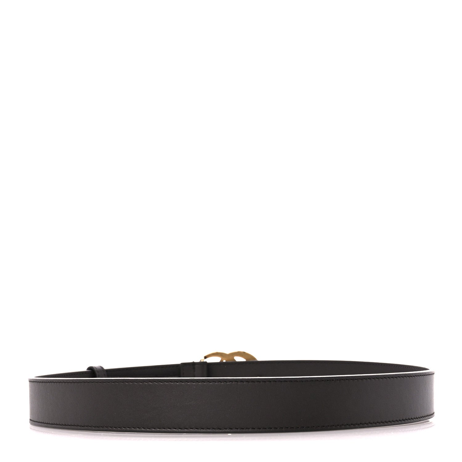 Gucci Moon Calfskin Double G 30mm Belt 80 32 Dark Cocoa 2 of 4