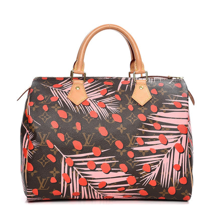 Louis Vuitton Monogram Jungle Dots Speedy 30 Sugar Pink Poppy 1 of 12