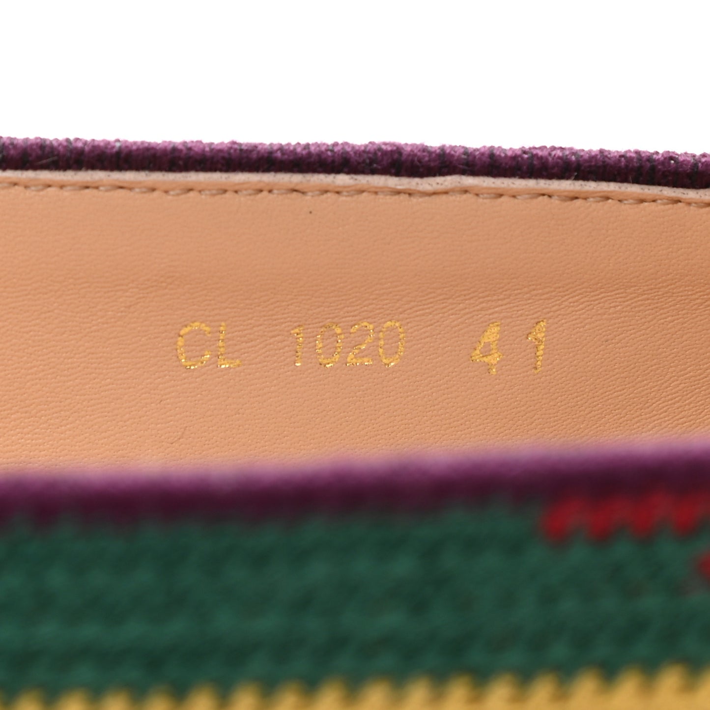 Cotton Embroidered Patchwork Granville Espadrille 41 Multicolor