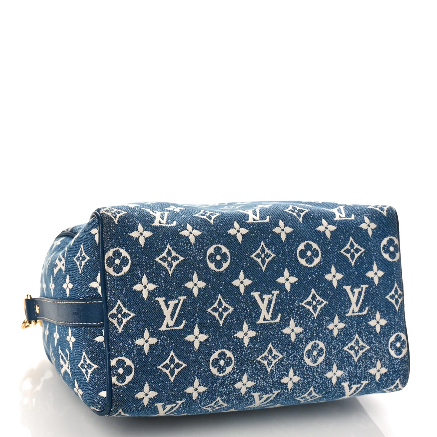 Monogram Jacquard Denim Speedy Bandouliere 25 Bleu