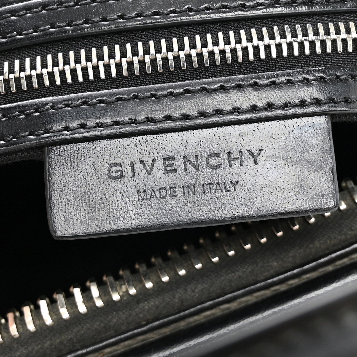 Givenchy Shiny Lord Calfskin Small Antigona Black 6 of 12