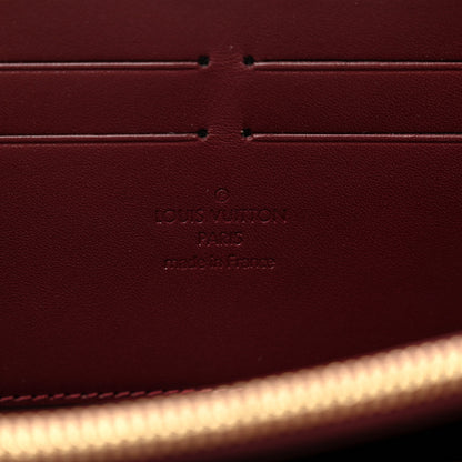 Louis Vuitton Vernis Zippy Wallet Rouge Fauviste 6 of 7