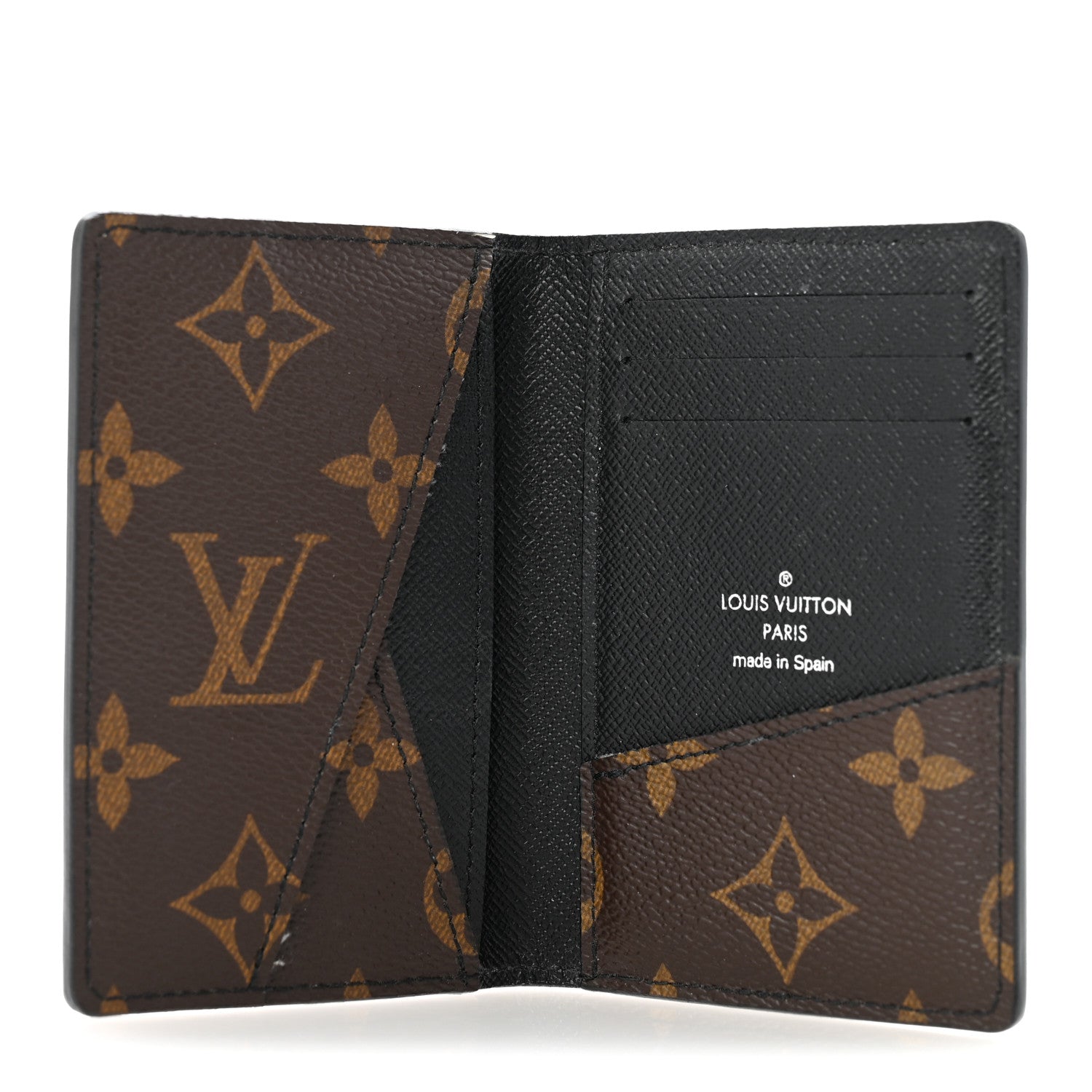Louis Vuitton Monogram Macassar Pocket Organizer NM 5 of 9