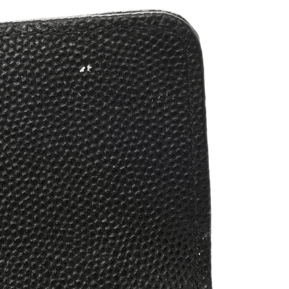 Chanel Caviar Quilted Boy Flap Card Holder Black 10 of 10