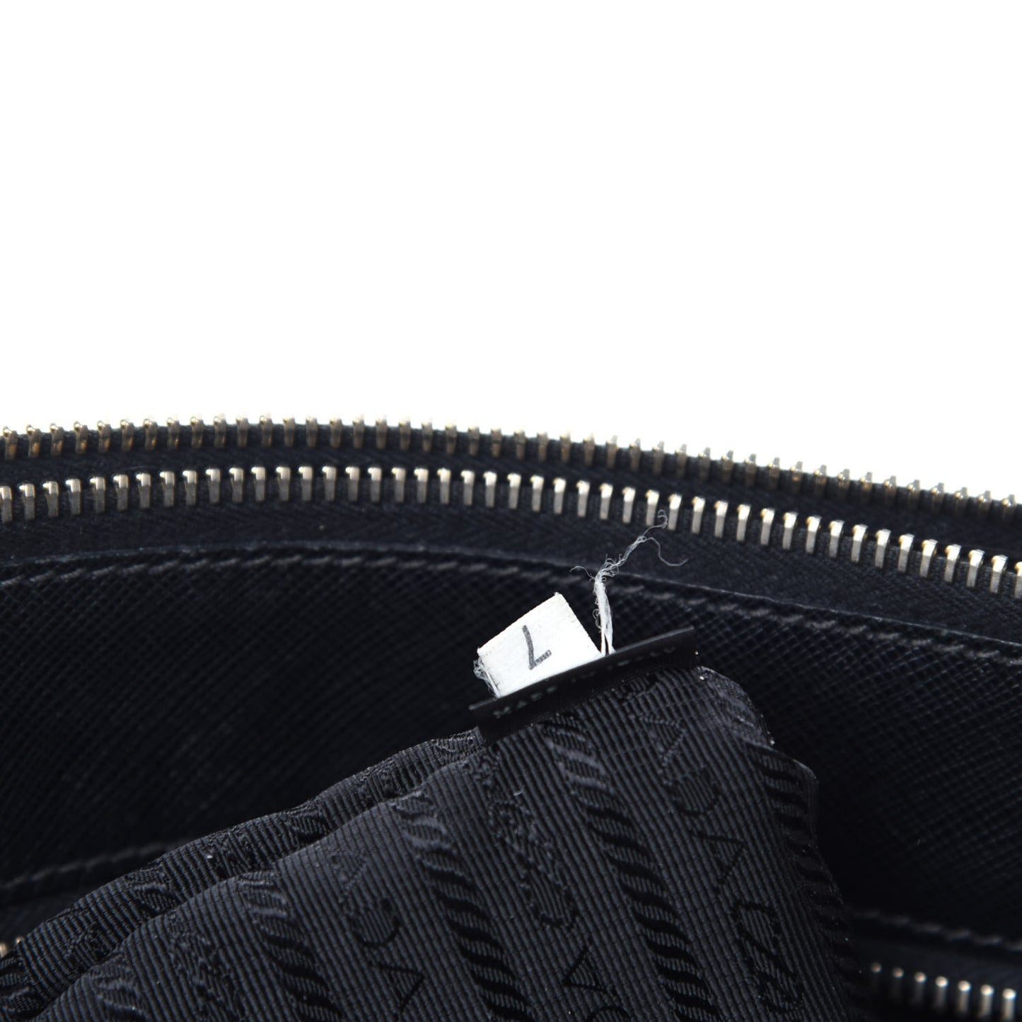 Saffiano Small Galleria Double Zip Tote Black