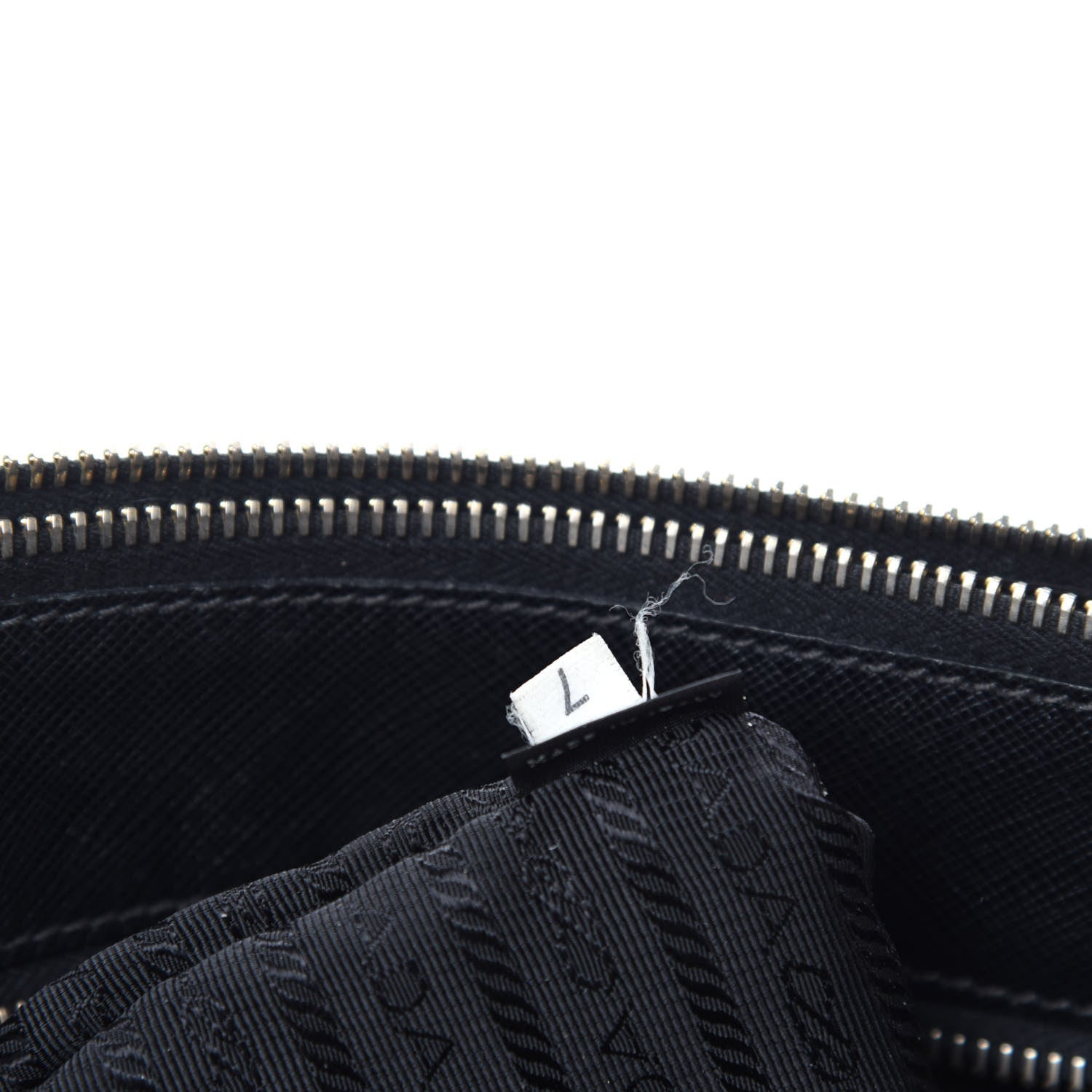 Prada Saffiano Small Galleria Double Zip Tote Black 10 of 11