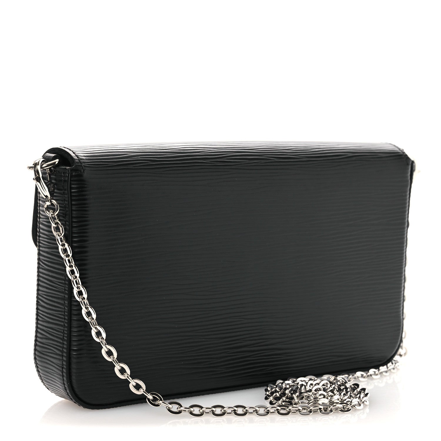 Louis Vuitton Epi Pochette Felicie Black 4 of 10