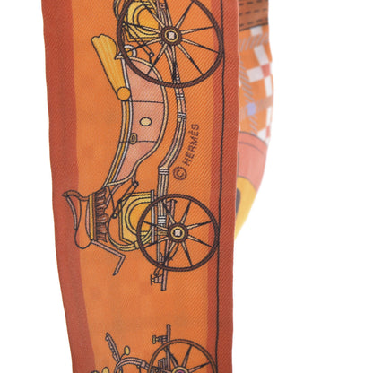 Hermes Silk Voitures Nouvelles Twilly 4 of 5