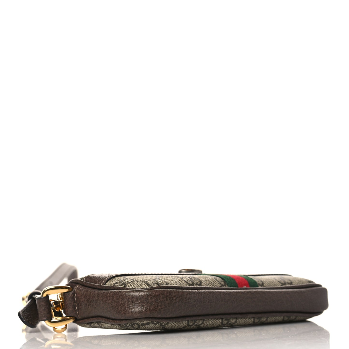 GG Supreme Monogram Web Mini Ophidia GG Bag Brown