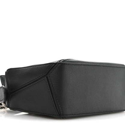 Loewe Calfskin LED Mini Puzzle Bag Black 10 of 12