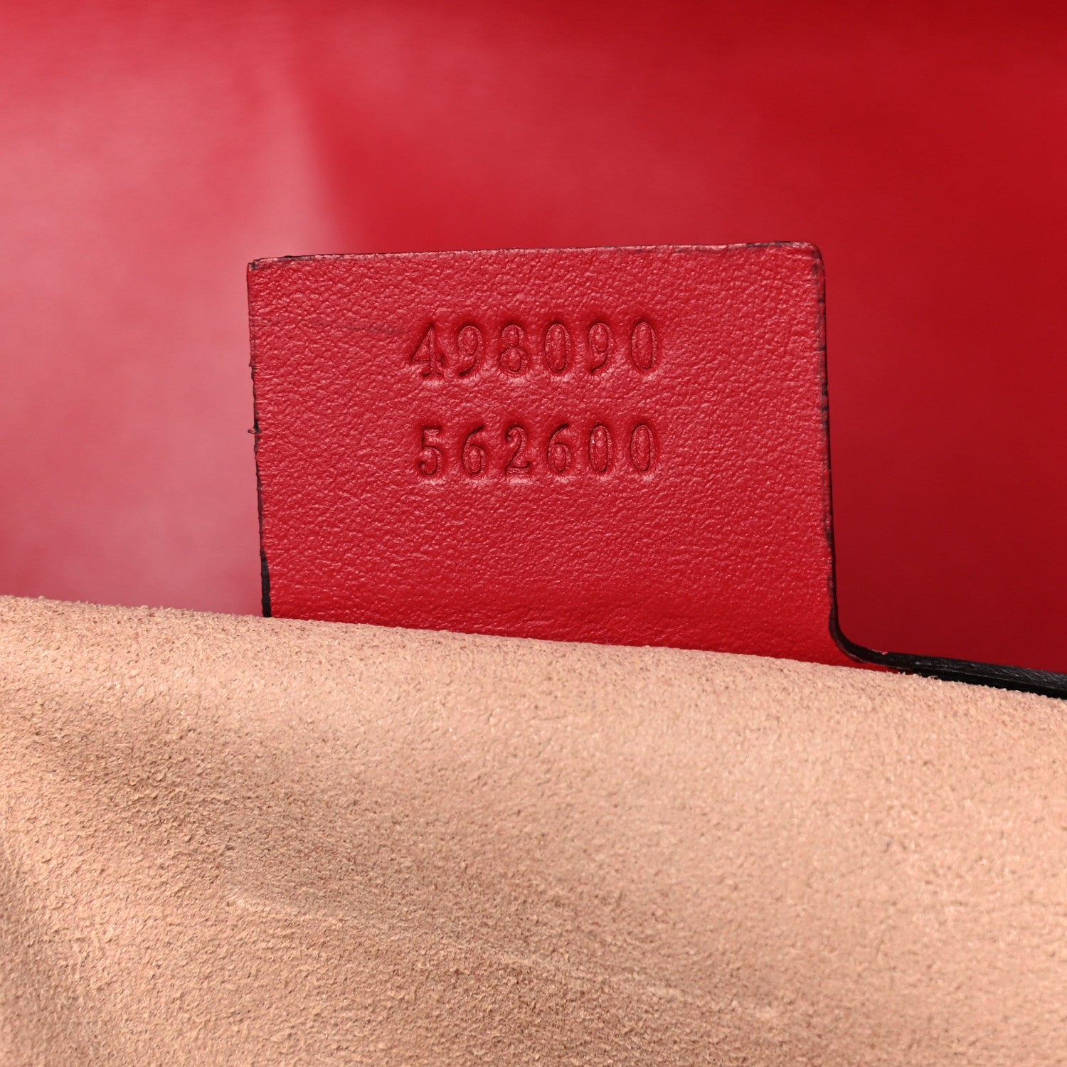 Gucci Calfskin Matelasse Large GG Marmont Shoulder Bag Hibiscus Red 7 of 10