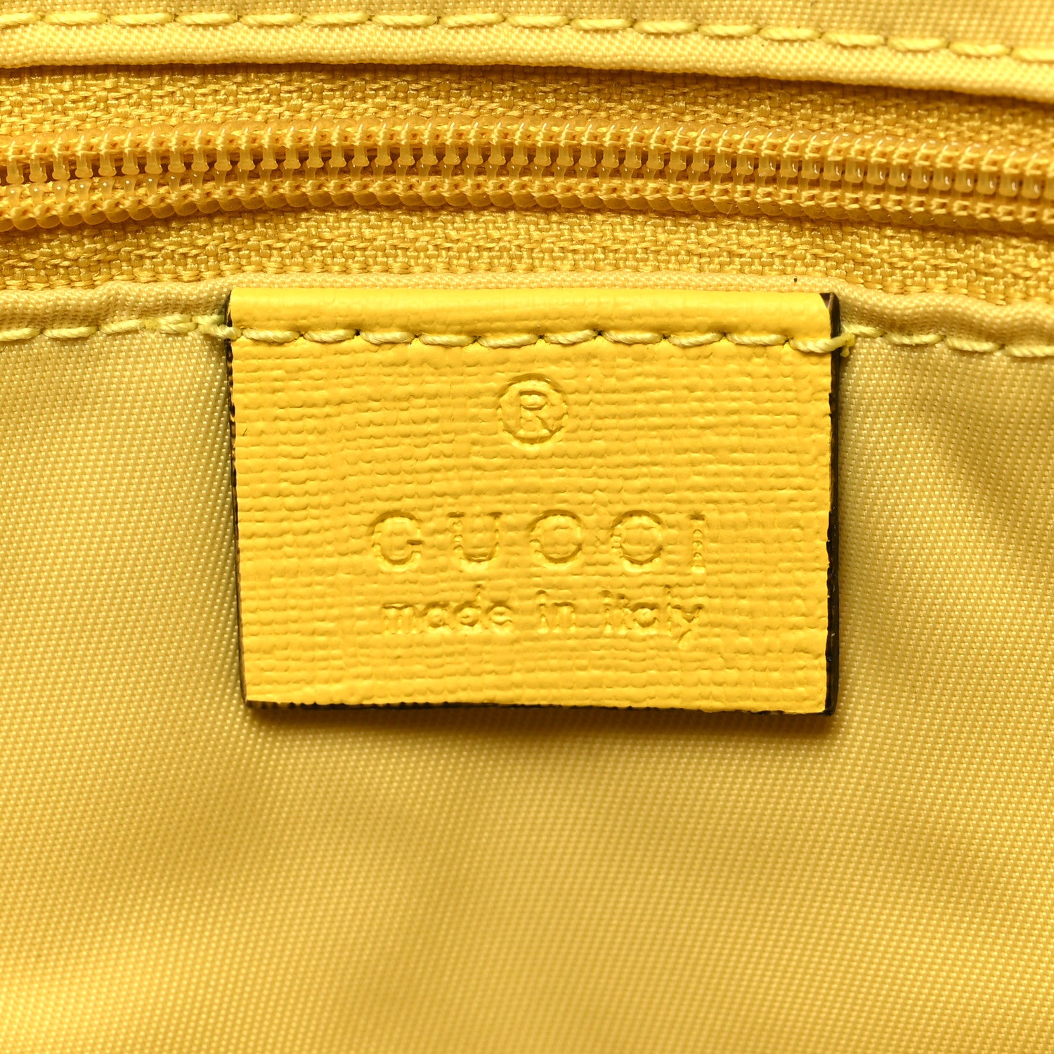 Gucci GG Supreme Monogram Cats Childrens Backpack Yellow 6 of 10