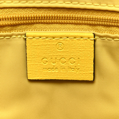 Gucci GG Supreme Monogram Cats Childrens Backpack Yellow 6 of 10