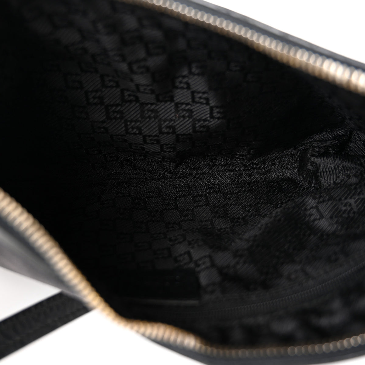Canvas Calfskin Jackie O Hobo Black