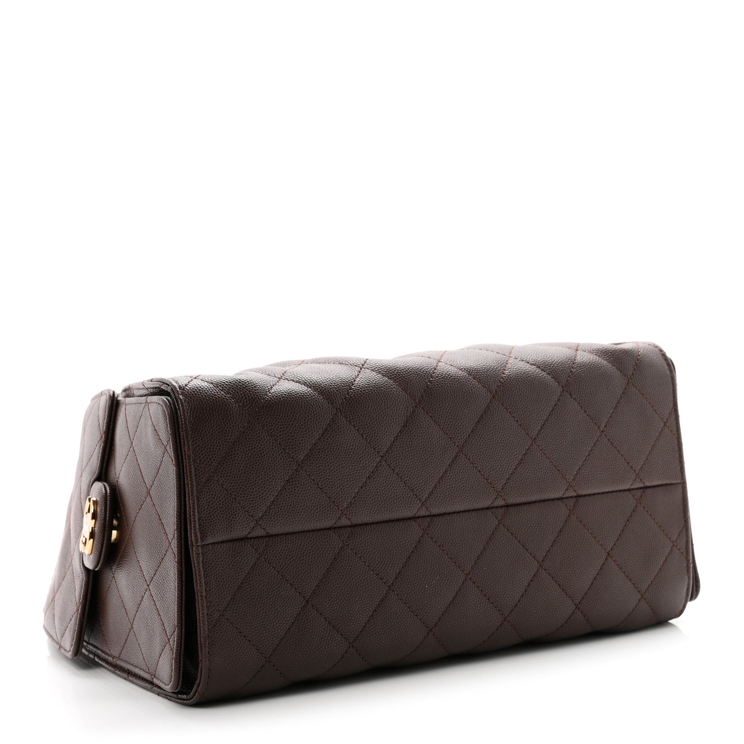 Chanel Caviar Quilted Small Chanel 25 Handbag Dark Brown 4 of 11
