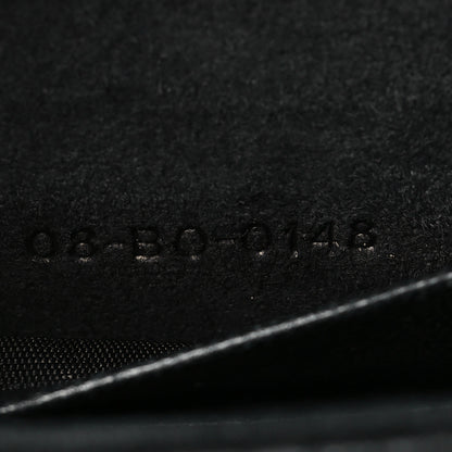 Christian Dior Patent Studded Diorama Flap Bag Black 7 of 10