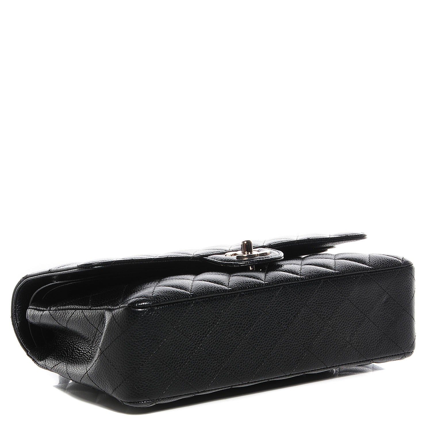 Chanel Caviar Quilted Medium Double Flap Black 4 of 8
