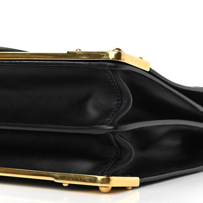 Prada City Calf Saffiano Cahier Bag Black 8 of 10