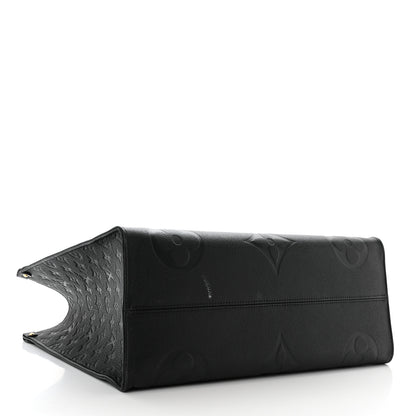 Louis Vuitton Empreinte Monogram Giant Onthego GM Black 4 of 9