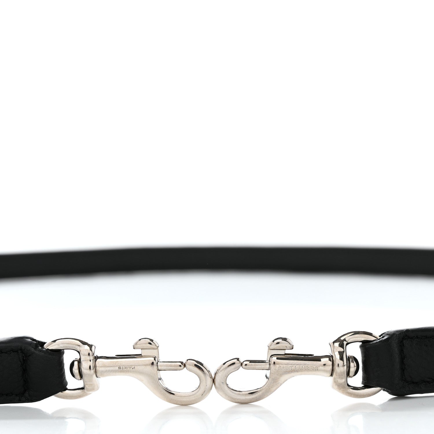 Saint Laurent Calfskin Shoulder Strap Black 3 of 3