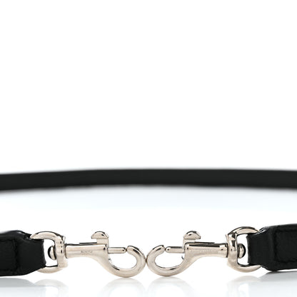 Saint Laurent Calfskin Shoulder Strap Black 3 of 3