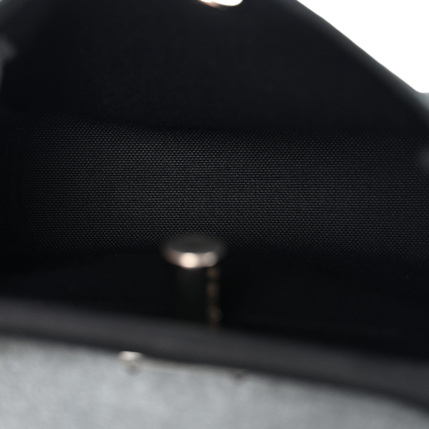 Hermes Military Toile Vache Hunter Herbag Zip Retourne 20 Black 5 of 11