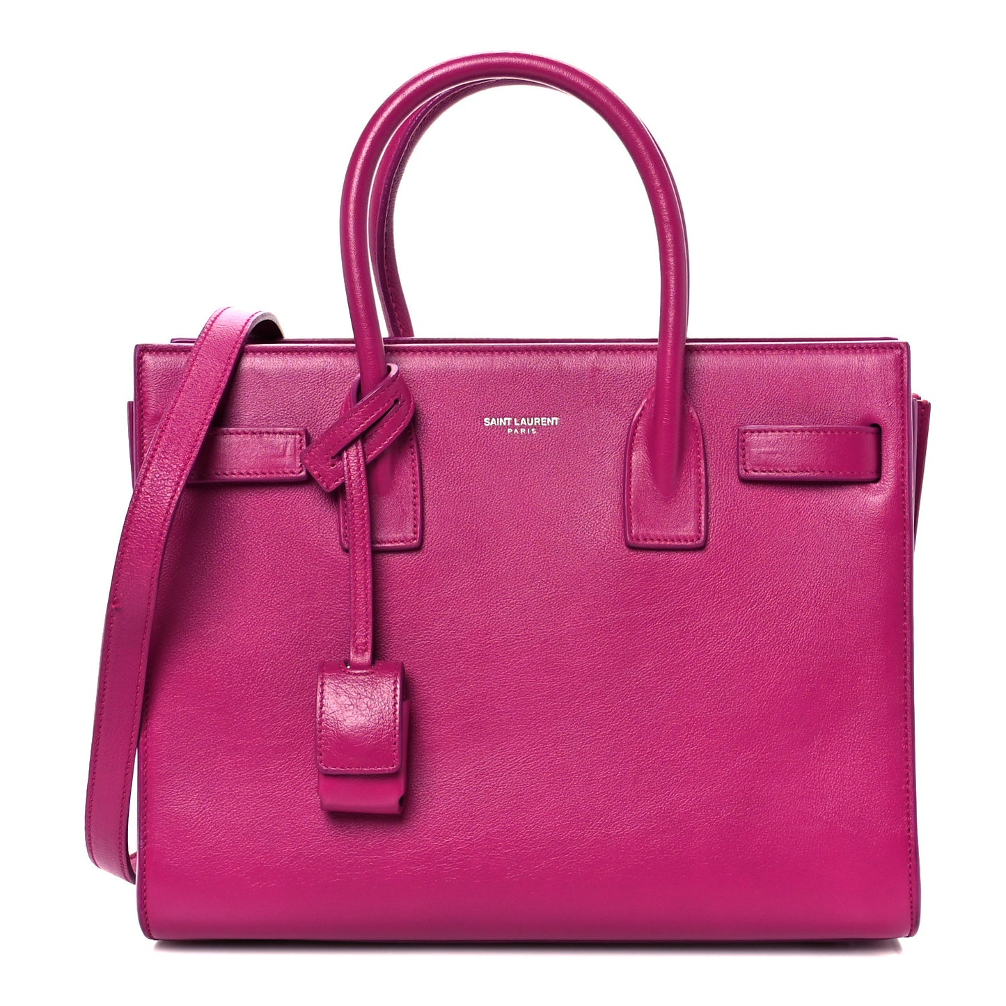 Calfskin Baby Sac De Jour Fuchsia