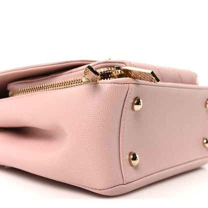 Chanel Caviar Quilted Small Business Affinity Flap Light Pink 9 of 10