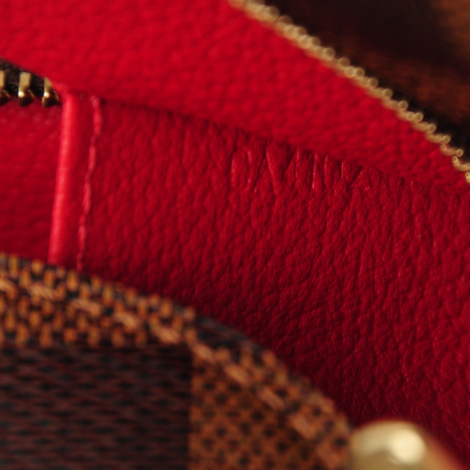 Louis Vuitton Damier Ebene Cosmetic Pouch 6 of 7