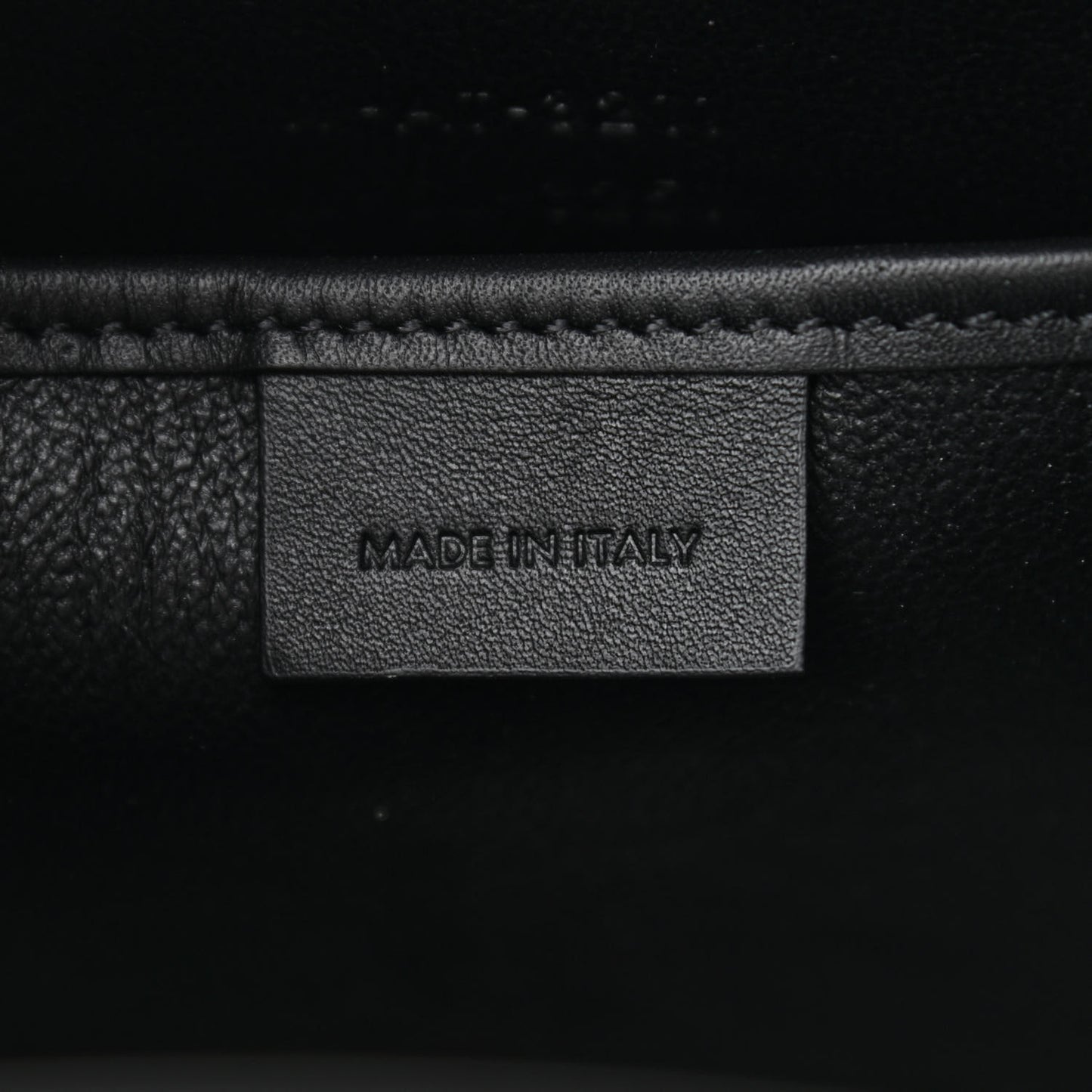 Smooth Calfskin Nano Luggage Black
