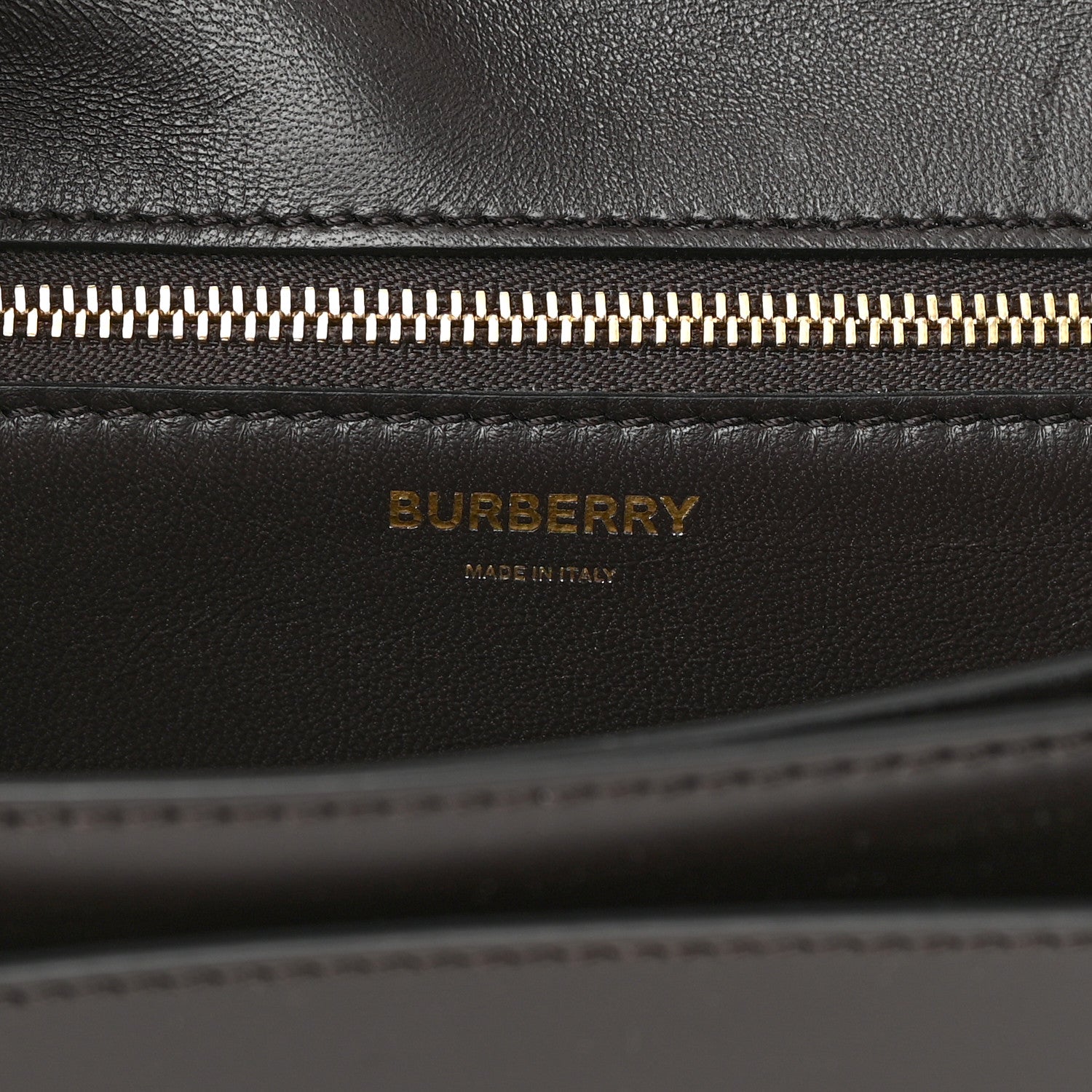 Burberry Calfskin Medium TB Bag Coffee 6 of 17