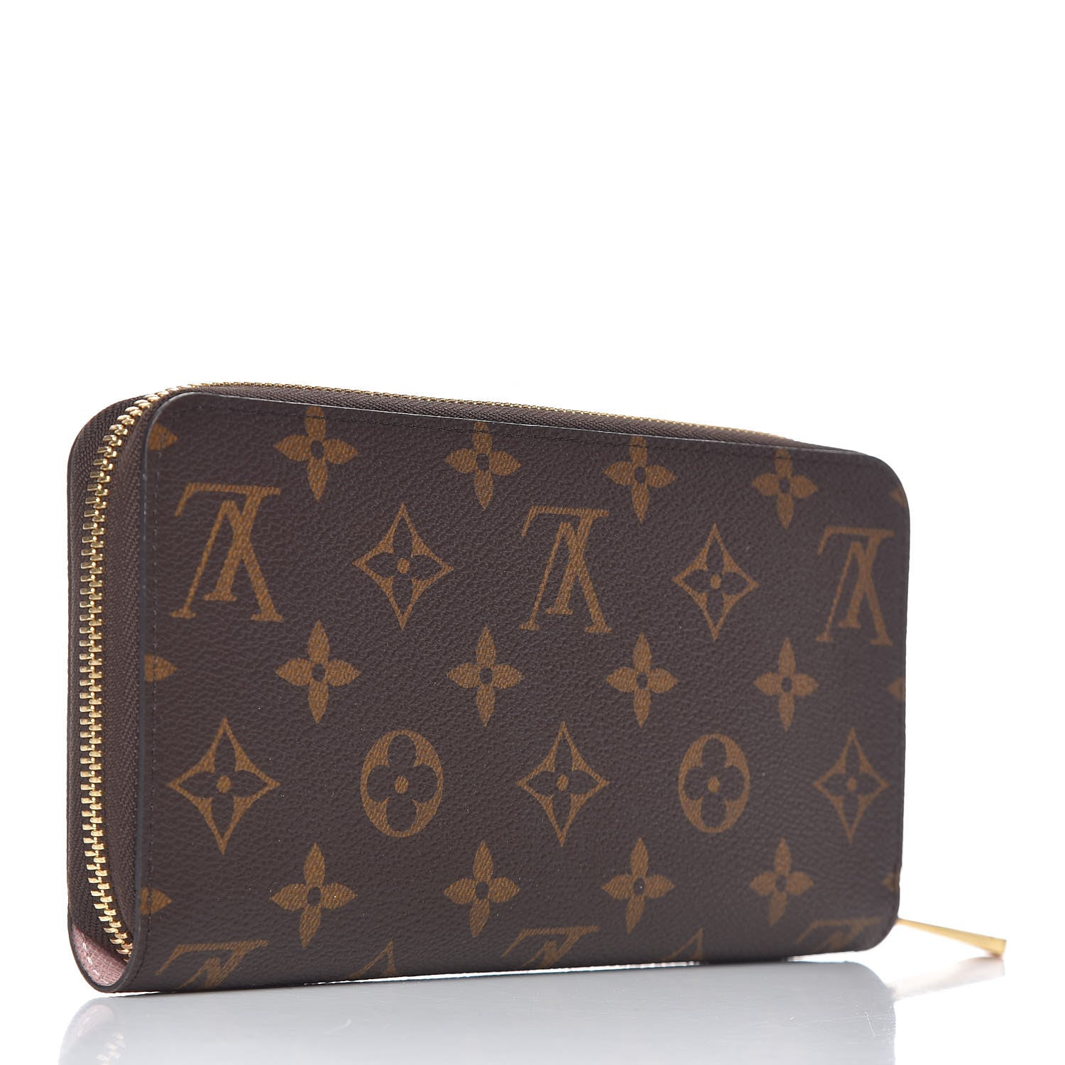 Louis Vuitton Monogram Zippy Wallet Rose Ballerine 3 of 6