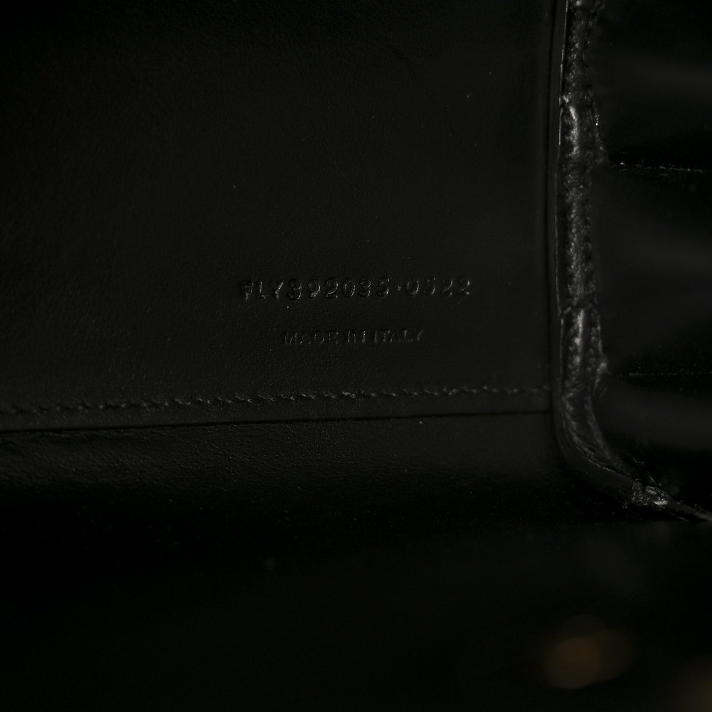 Calfskin Nano Sac De Jour Black