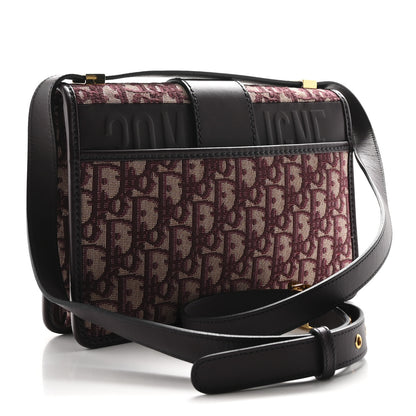 Christian Dior Oblique 30 Montaigne Flap Bag Burgundy 3 of 10