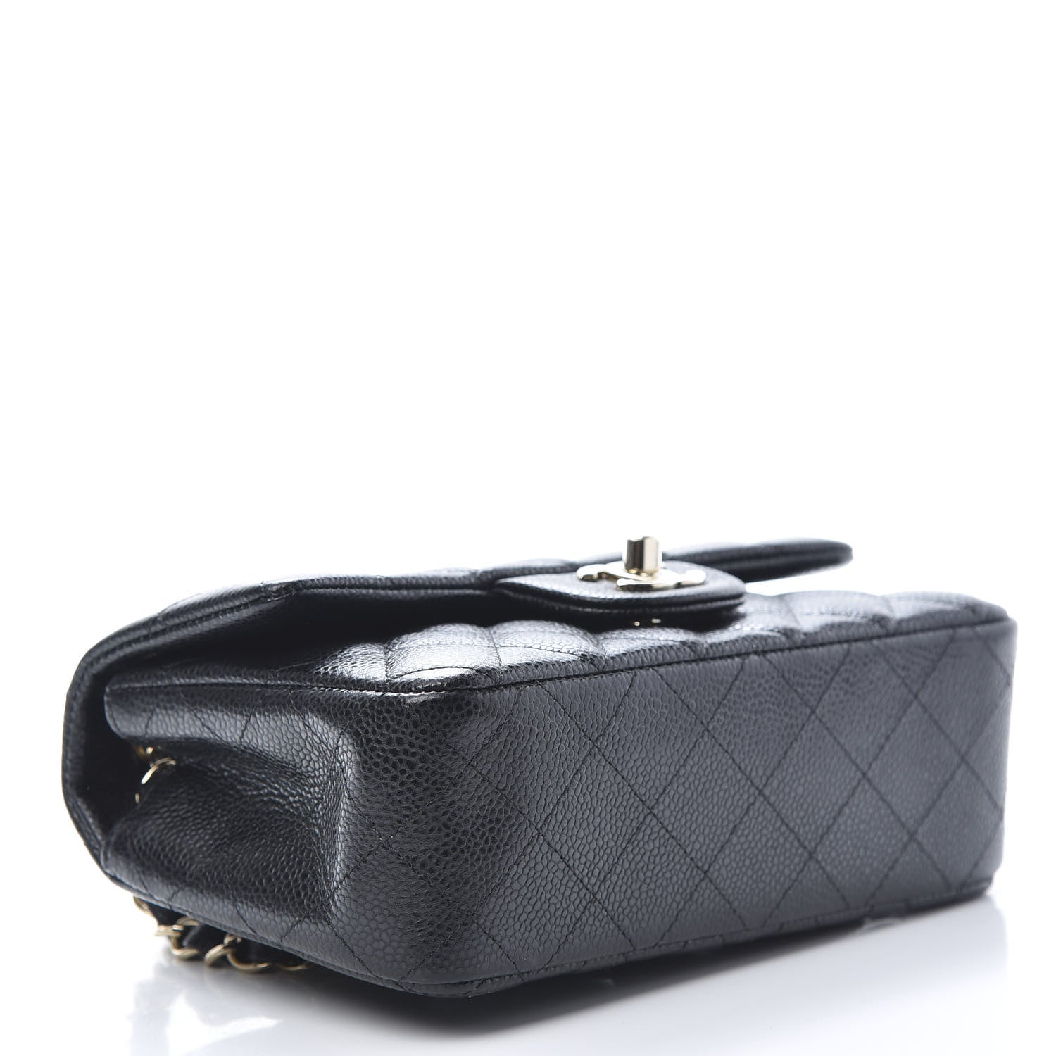 Chanel Caviar Quilted Mini Rectangular Flap Black 4 of 10