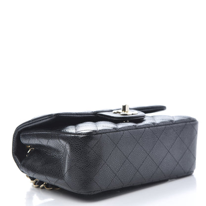 Chanel Caviar Quilted Mini Rectangular Flap Black 4 of 10