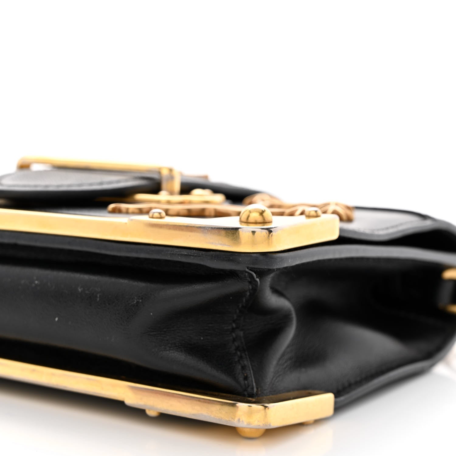 Prada City Calf Saffiano Cahier Astrology Bag Black 11 of 11