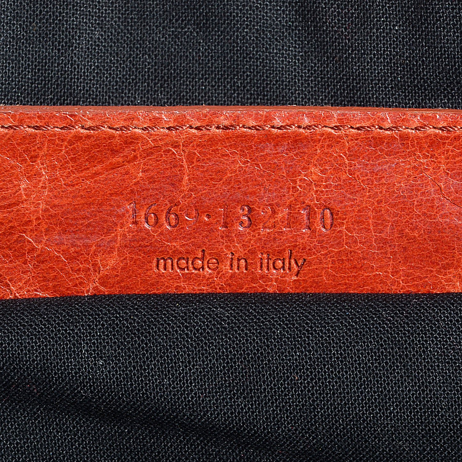 Balenciaga Chevre Classic Hardware Work Rouille 7 of 7