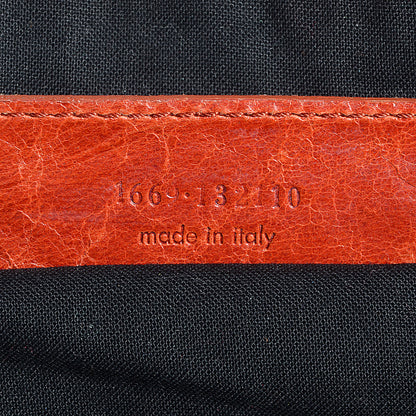 Balenciaga Chevre Classic Hardware Work Rouille 7 of 7