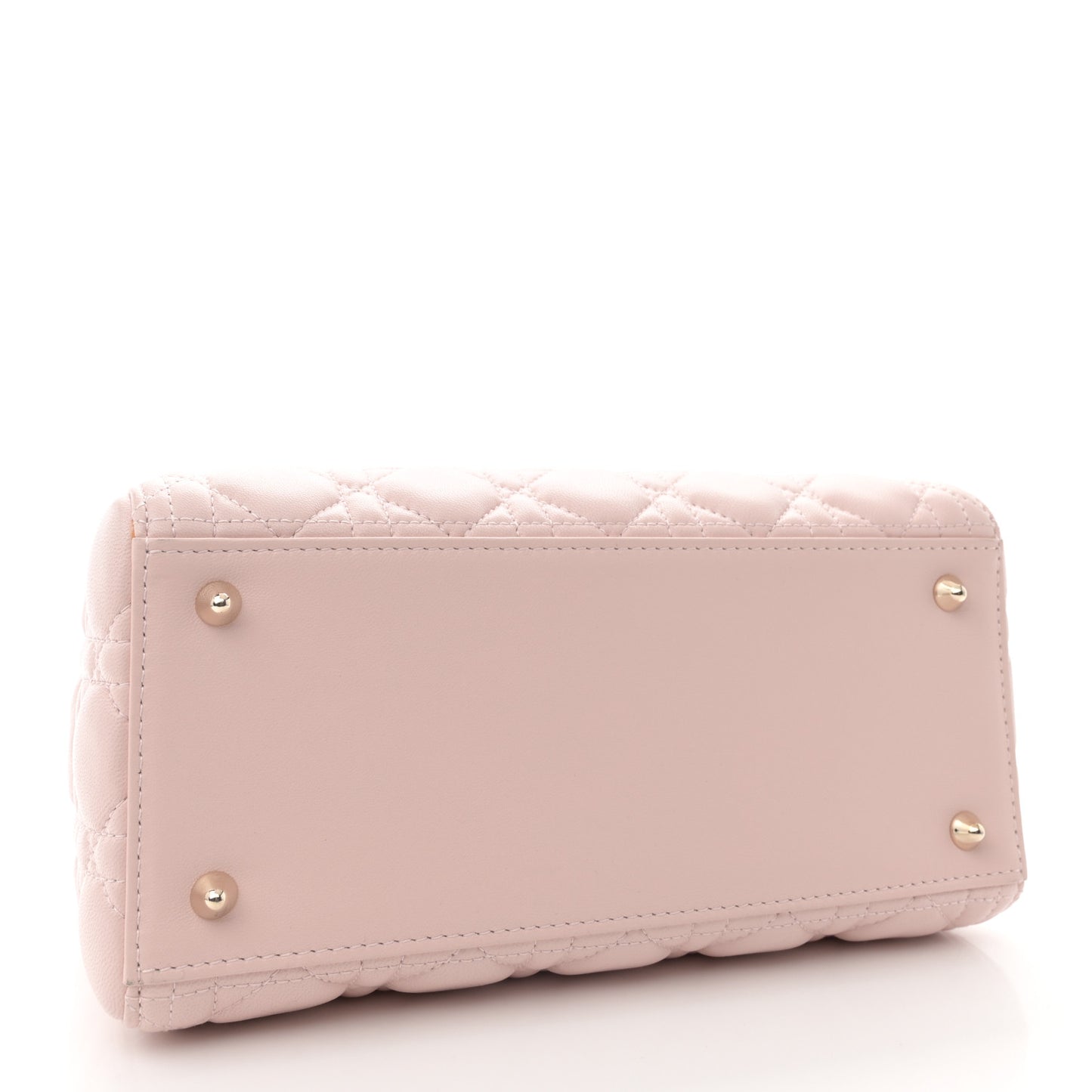 Lambskin Cannage Medium Lady Dior Light Pink