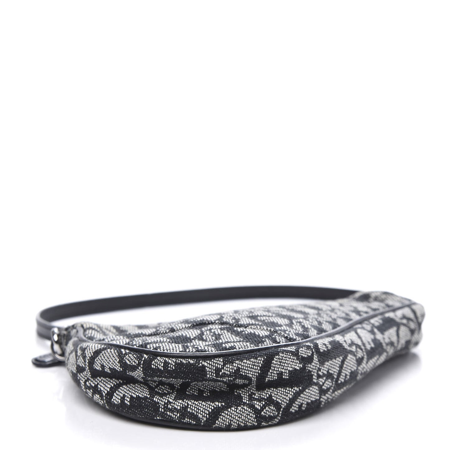 Monogram Mini Saddle Pochette Black