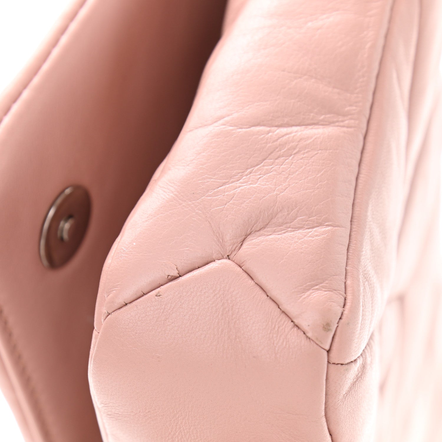 Miu Miu Nappa Patch Pearl Shoulder Bag Orchidea 8 of 12