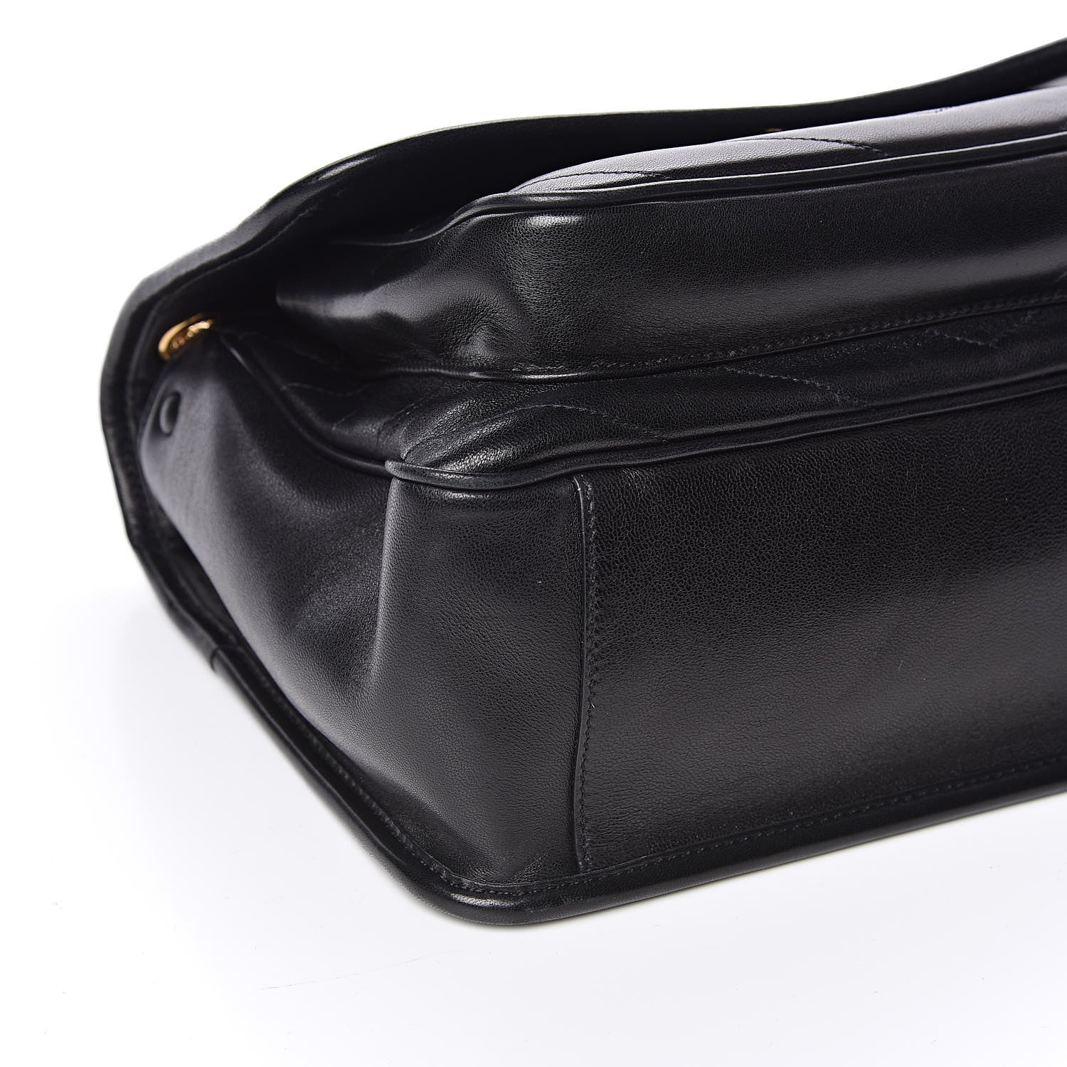 Saint Laurent Lambskin Matelasse Monogram Medium Niki Chain Satchel Black 8 of 11