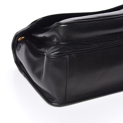 Saint Laurent Lambskin Matelasse Monogram Medium Niki Chain Satchel Black 8 of 11