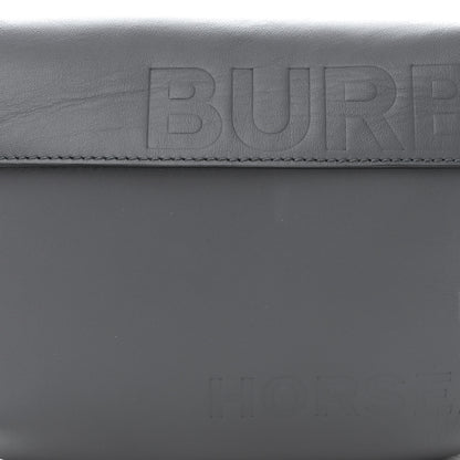Burberry Calfskin Horseferry Print Medium Sonny Bum Bag Dark Ash Grey 8 of 11