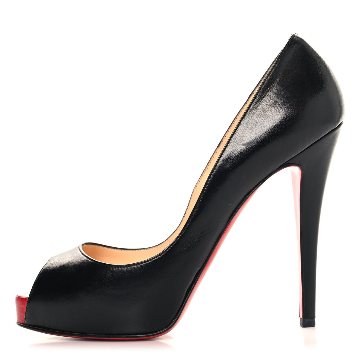 Christian Louboutin Kid Very Prive 120 Pumps 38.5 Black 1 of 10