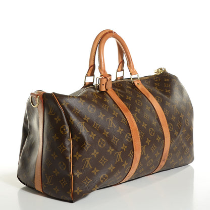 Louis Vuitton Monogram Keepall Bandouliere 45 5 of 12