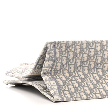 Christian Dior Oblique Medium Book Tote Grey 13 of 14