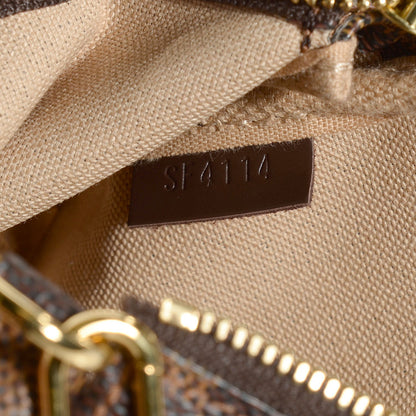 Louis Vuitton Damier Ebene 2014 Christmas Animation Mini Pochette Accessories 7 of 7