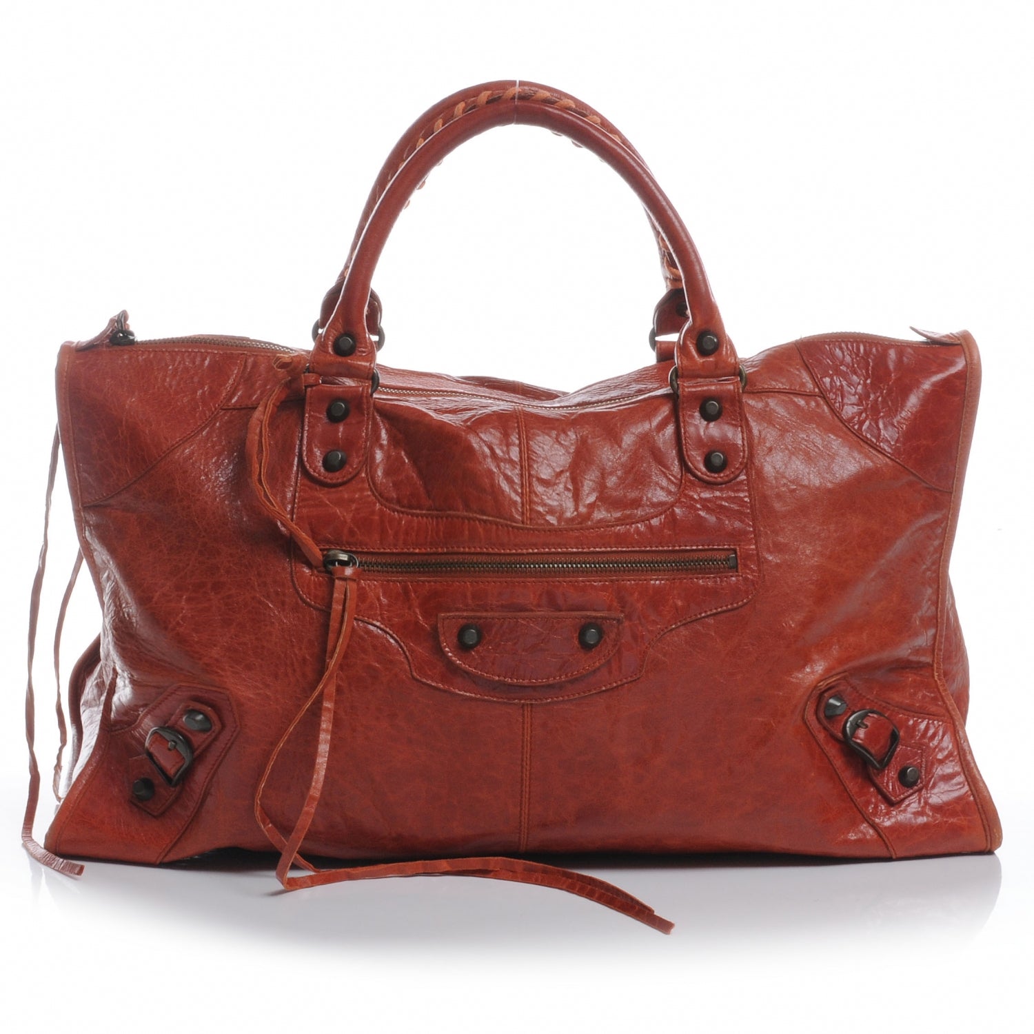 Balenciaga Agneau Work Paprika 1 of 9